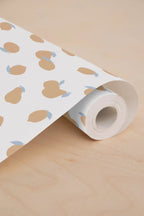 Papel pintado - Leopold - Crema de avellana