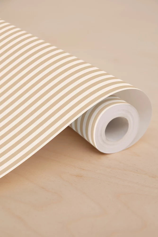 Papier peint - Gustave - Crème noisette