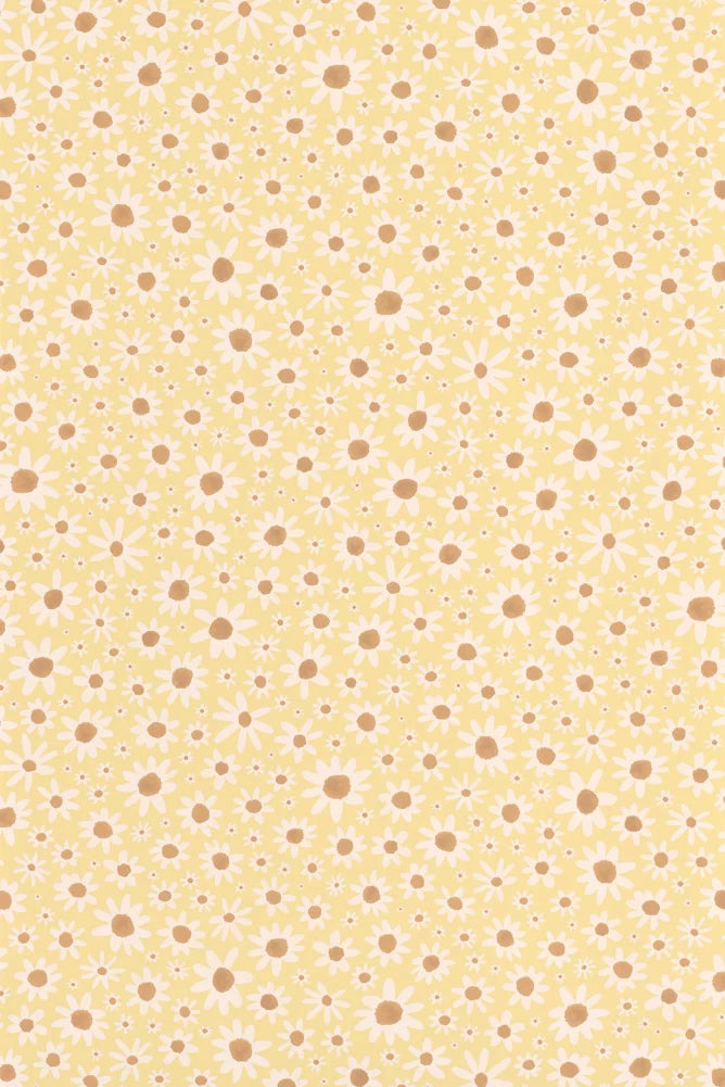 Papier peint - Lucette - Sorbet citron
