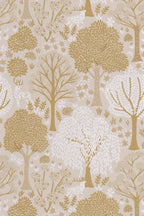 Papier peint - Gaspard - Crème noisette