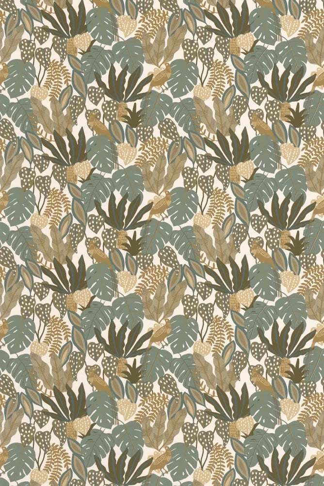 Papel pintado - Gaston - Verde Evasión