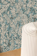 Papier peint - Lucien - Bleu Sauvage