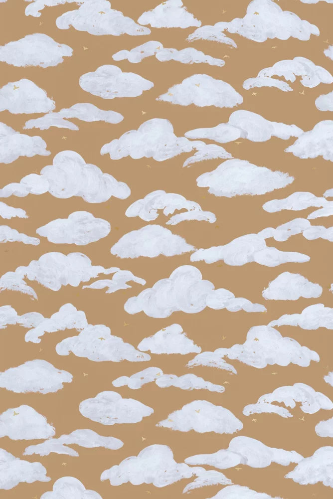 Papel pintado - Colette - Piel dorada