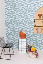 Wallpaper - Colette - Bleu Anglais