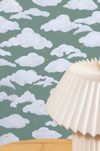 Wallpaper - Colette - Pond Green