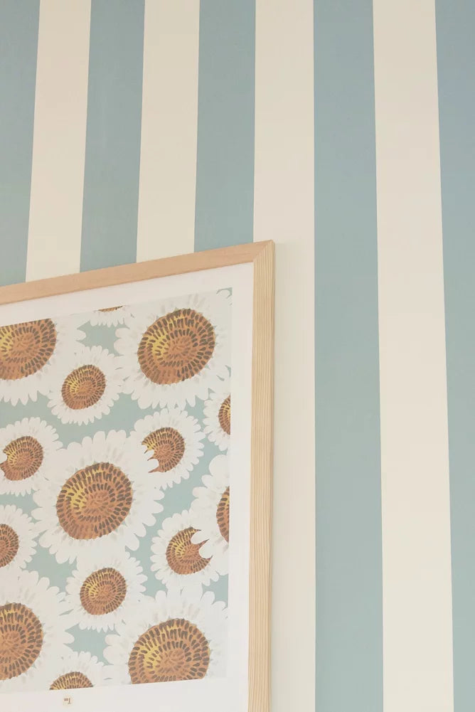 Papel pintado - Octave - Azul inglés