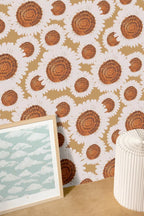 Papel pintado - Blanchette - Piel dorada