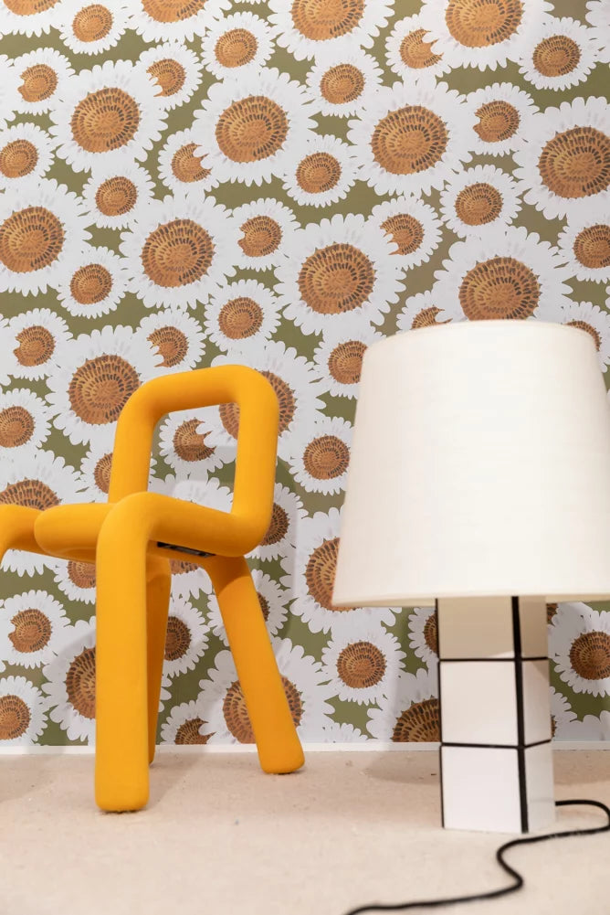 Papier peint - Blanchette - Vert Evasion