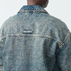 Shirt-Collar Bomber Jacket - Dirty Vintage - Men