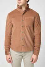 Veste Sherpa Lined Jumbo Cord - Chestnut - Homme