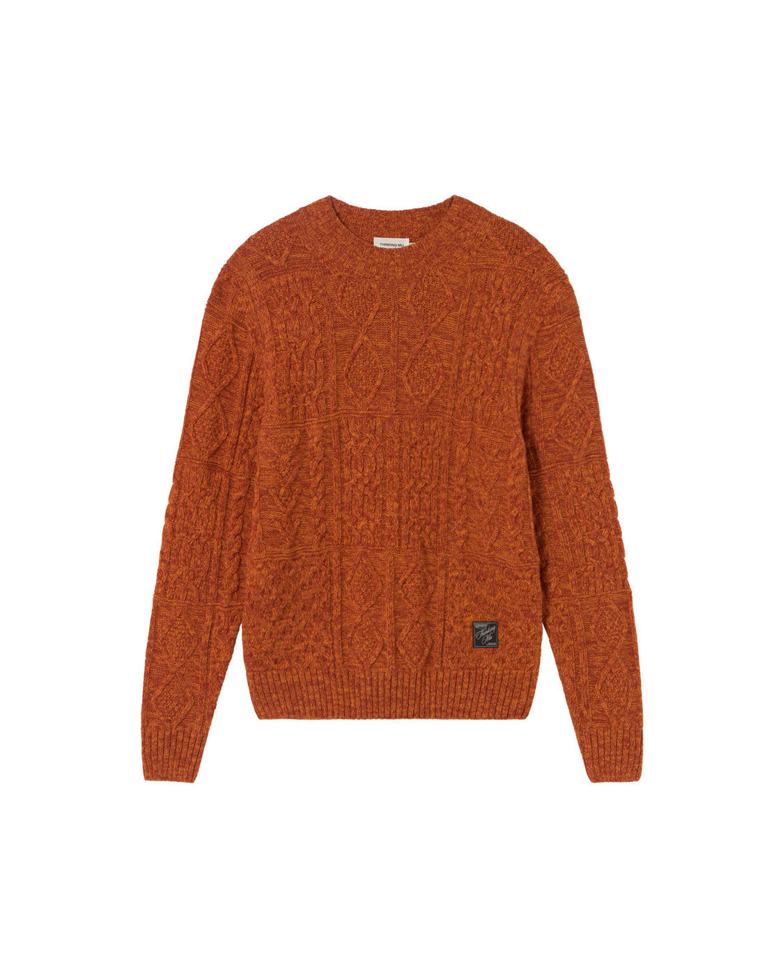 Rasta Wool Jumper - Orange