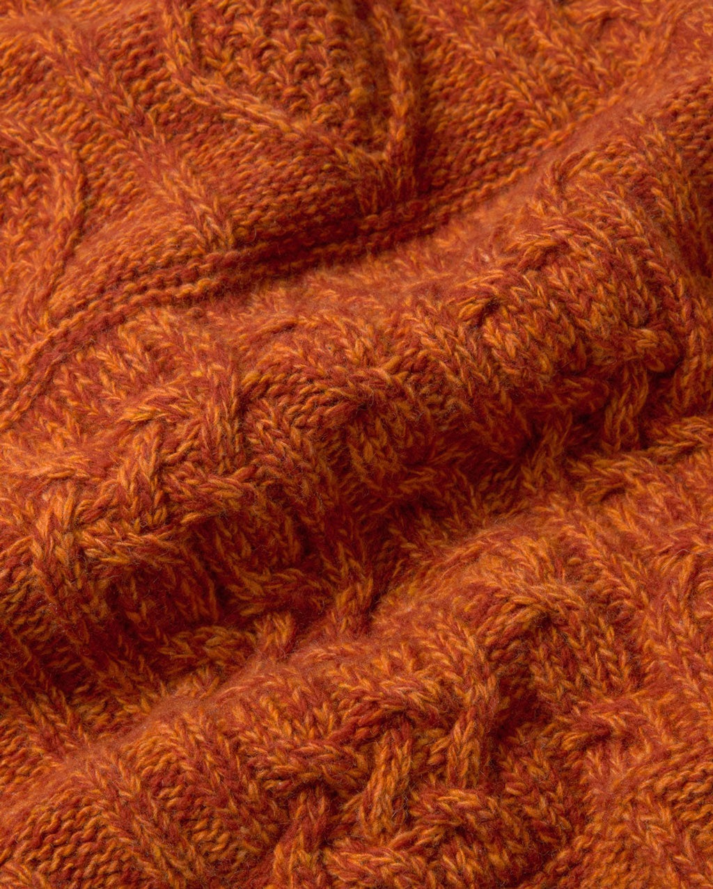 Rasta Wool Jumper - Orange
