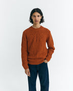 Rasta Wool Jumper - Orange