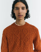 Rasta Wool Jumper - Orange