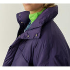 Kolbay Coat - Aubergine - Unisex