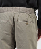 Fitted Cotton And Linen Shorts - Silty Pigment - Men