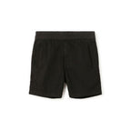 Custom Made Cotton And Linen Shorts - Black - Men