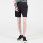 Custom Made Cotton And Linen Shorts - Black - Men