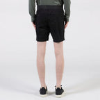 Custom Made Cotton And Linen Shorts - Black - Men