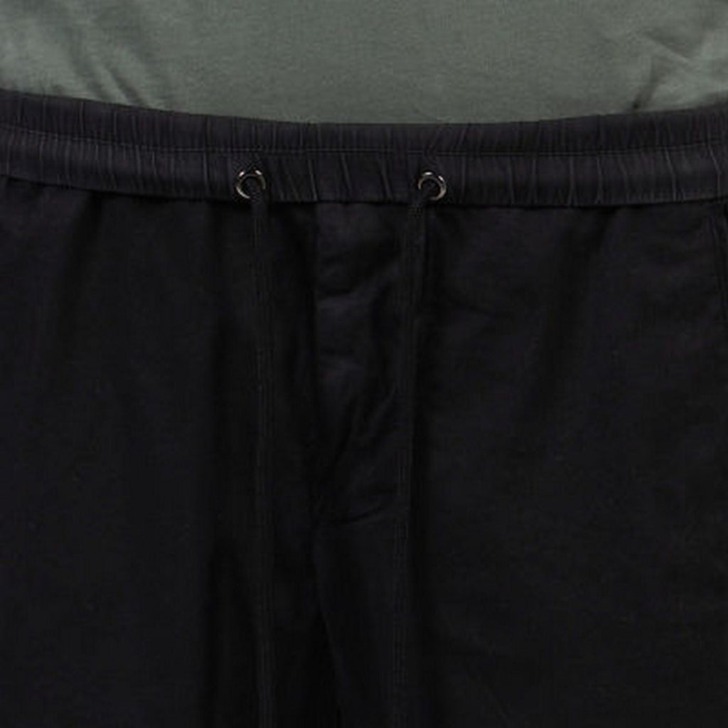 Custom Made Cotton And Linen Shorts - Black - Men