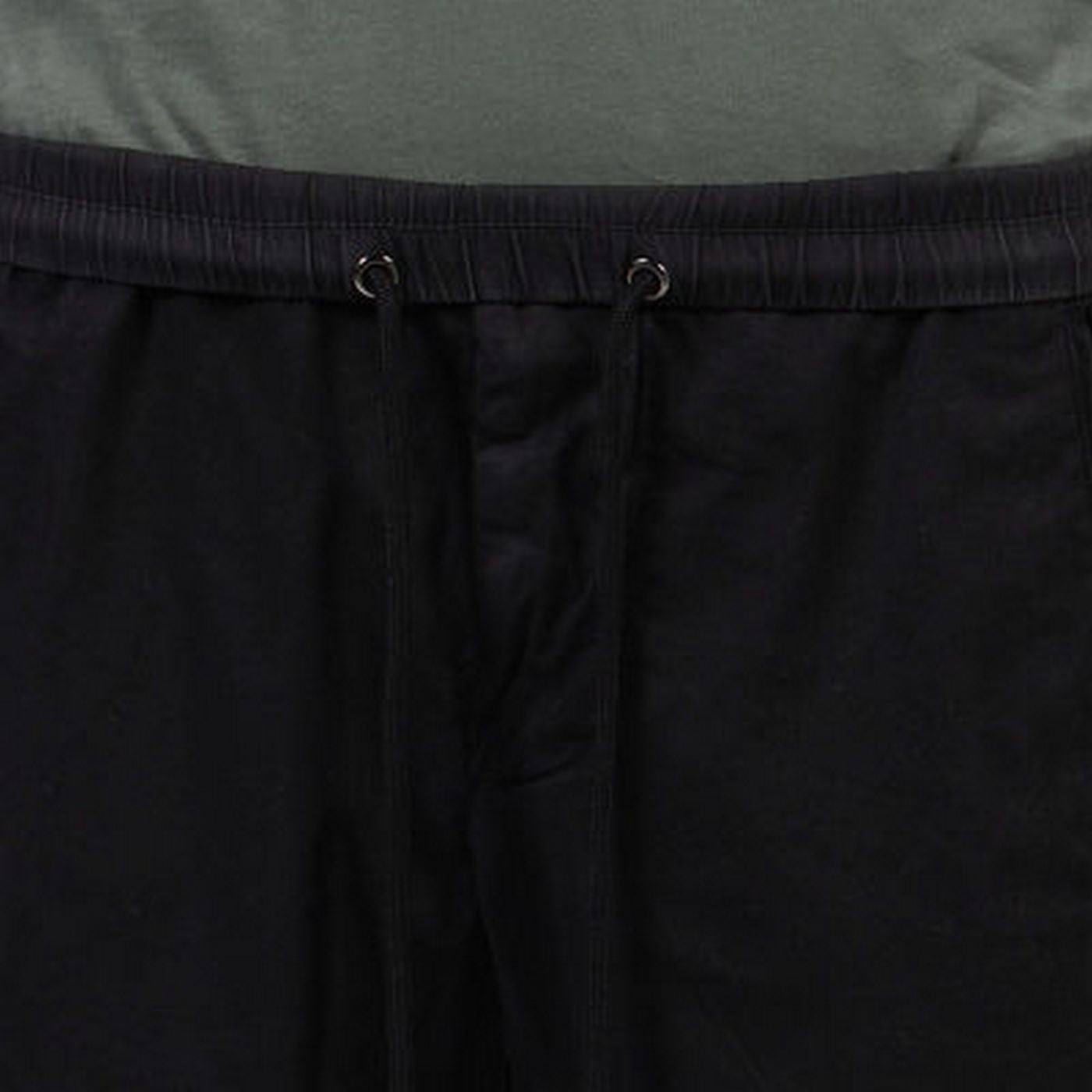 Custom Made Cotton And Linen Shorts - Black - Men