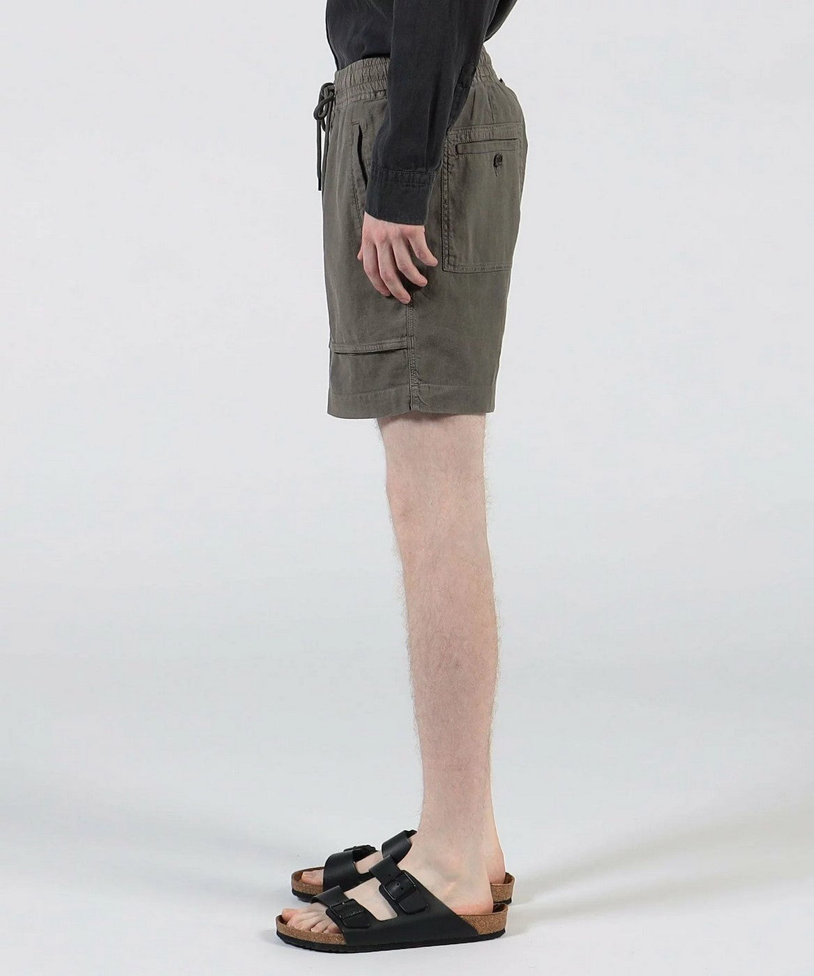 Short À Poches Plaquées - Pigment D'Alligator - Homme
