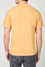 T-Shirt Manches Courtes Ras Du Cou - Pigment Abricot - Homme
