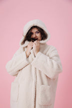 Ninon Coat - Beige Fleece