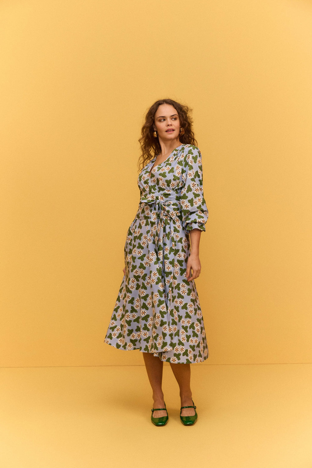 SIMONE CLOVER DRESS