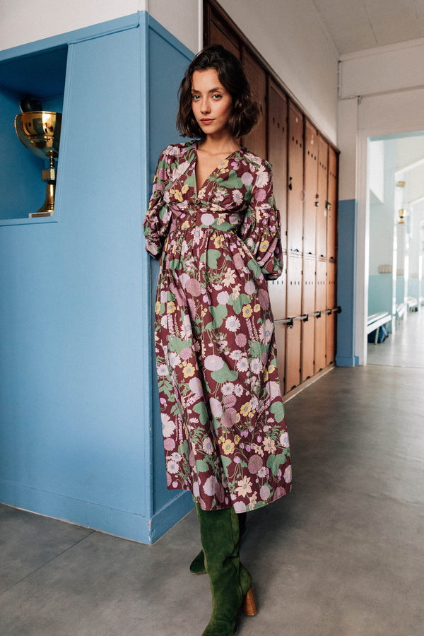 Robe Leandra - Autumn Flower Market