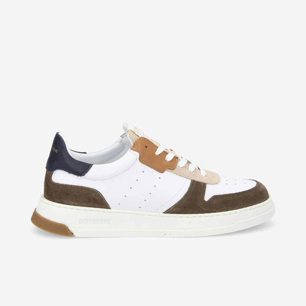 Order Sneaker M - Nappa/Sde/Count - White/Army/Navy