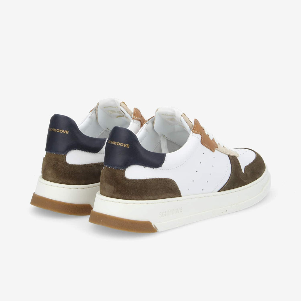 Order Sneaker M - Nappa/Sde/Count - White/Army/Navy