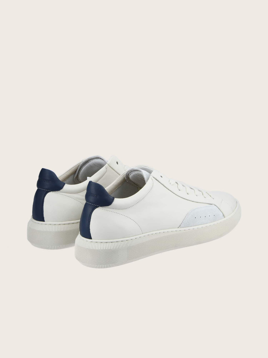 Clear Sneaker - Dublin/Nappa - Off White/Navy