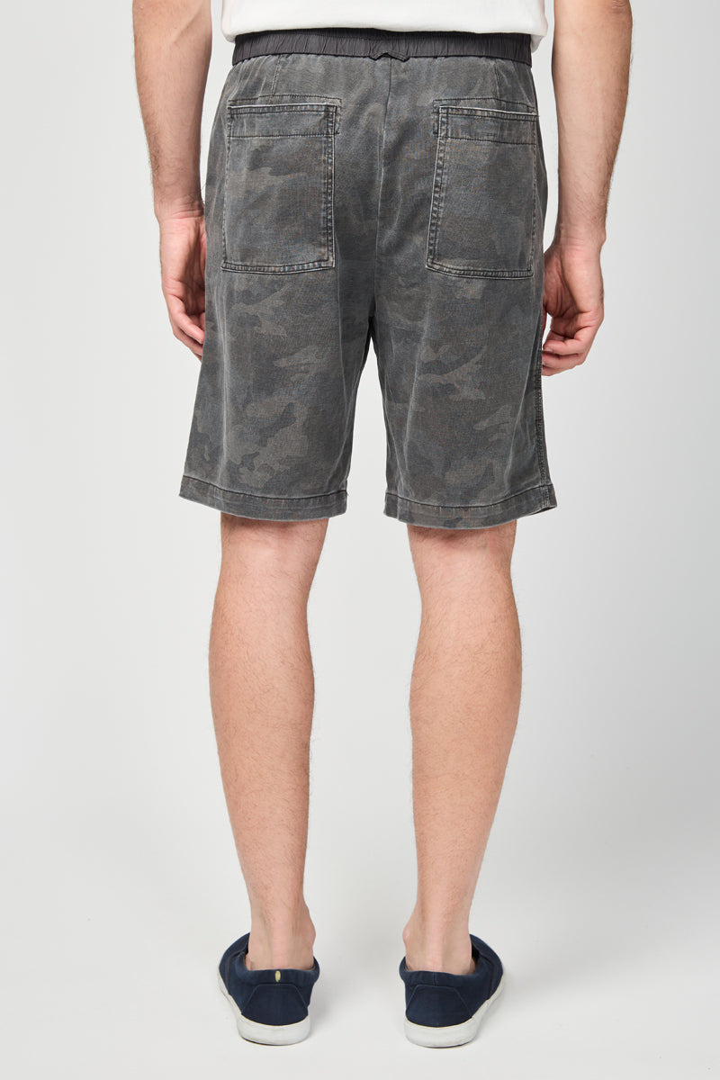 Pantalones cortos de camuflaje de punto pesado - Terrain - Hombre