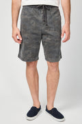 Pantalones cortos de camuflaje de punto pesado - Terrain - Hombre
