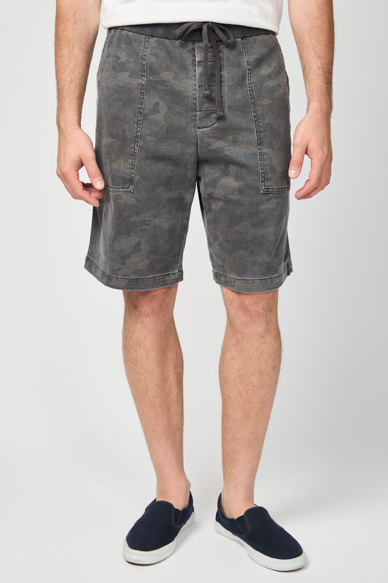 Pantalones cortos de camuflaje de punto pesado - Terrain - Hombre