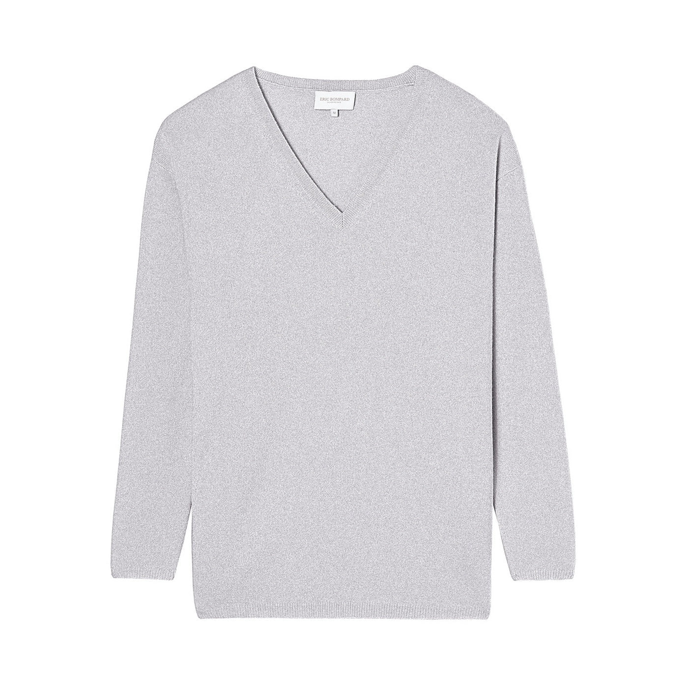 Jersey V Oversize - Gris Tiza - Mujer