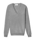 Pull V Classique - Flanelle - Femme