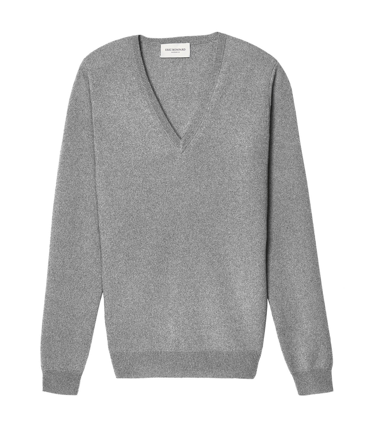Pull V Classique - Flanelle - Femme