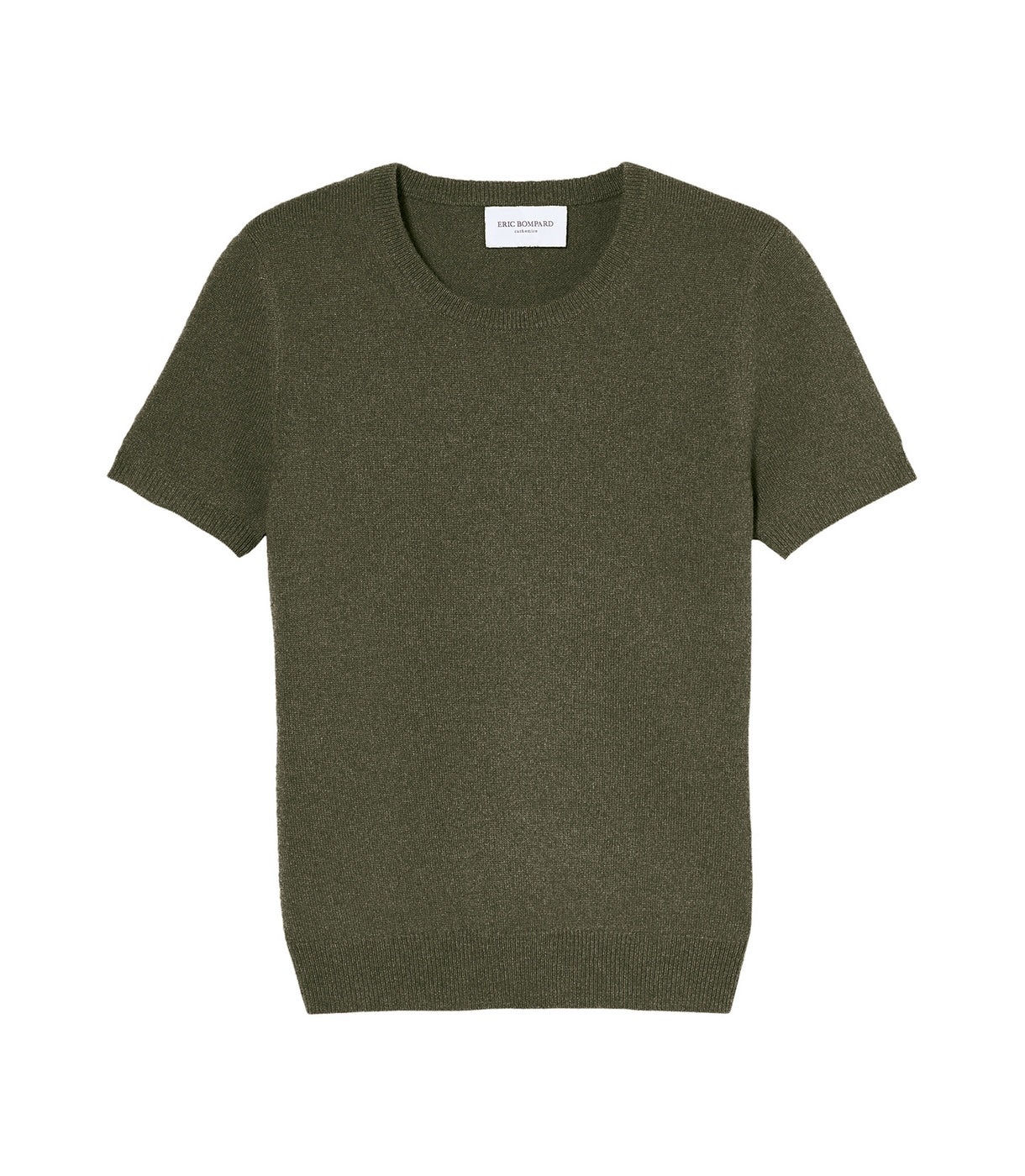 Classic Short-Sleeve Crew-Neck Jumper - Cobra Green - Women