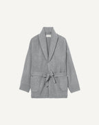 Veste Col Chale Alpaga/Cachemire - Flanelle - Femme