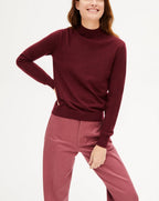 Jersey Cuello Alto Contemporáneo - Dahlia - Mujer