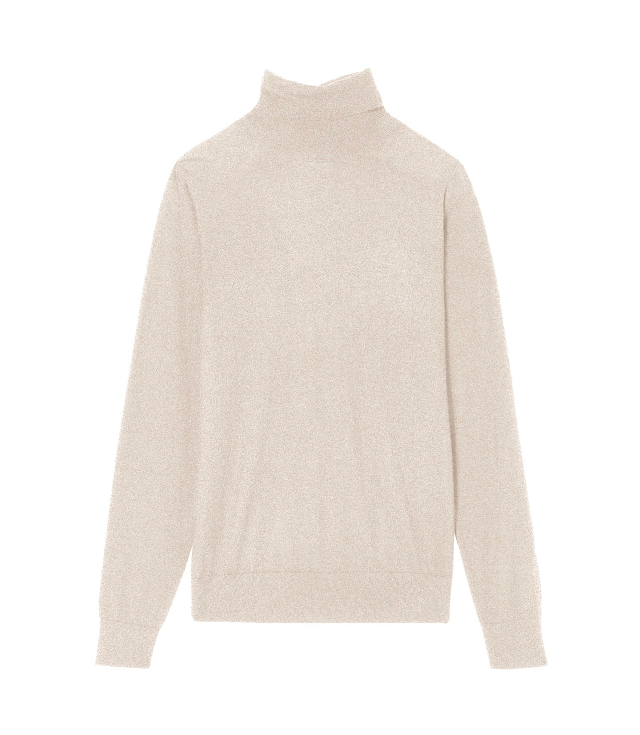Ultra-Fine Roll Neck Jumper - Turtle Dove - Men