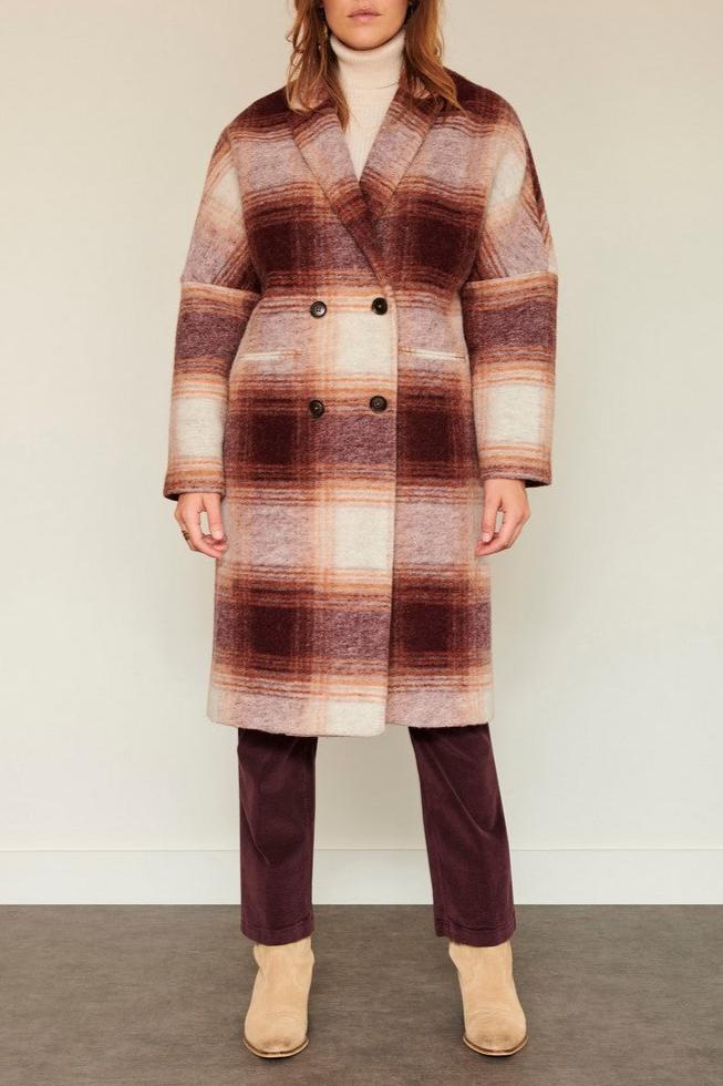 Manteau Mocco - Purple