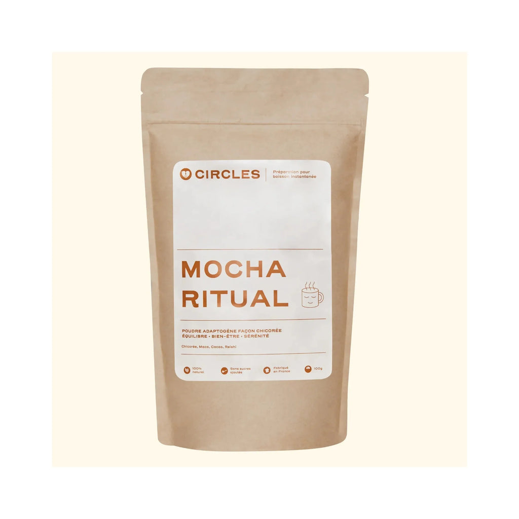 Mocha Ritual - Poudre Adaptogène Goût Chicorée Cacao