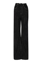 Vaqueros Scarlett - Strass Negro