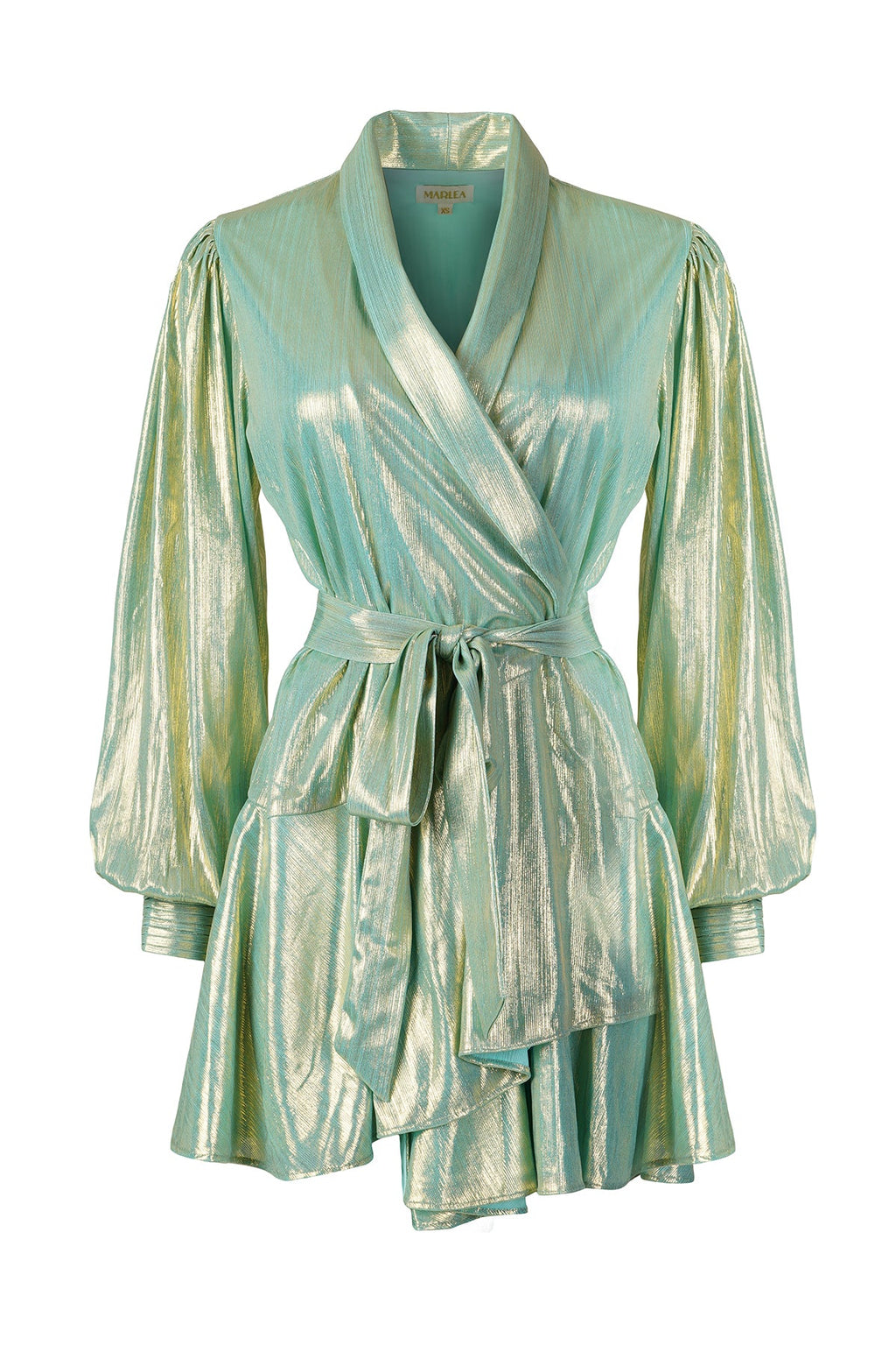 Robe Zina - Emeraude Metallic