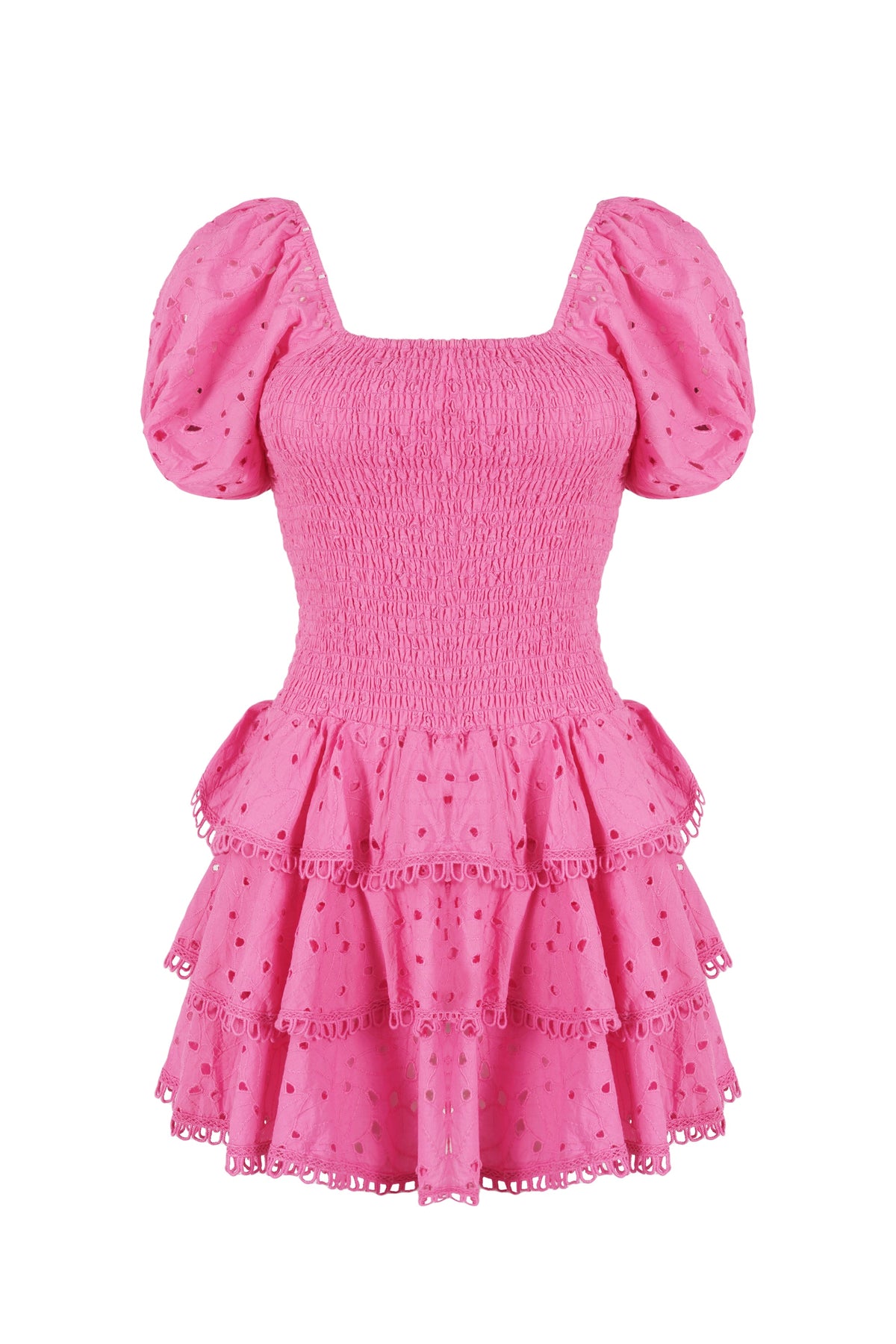 Robe Clara - Coton Rose