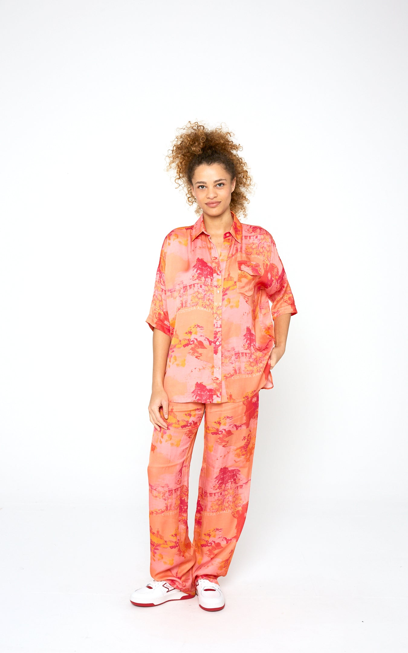 Modetrotter - Berry Carta Shirt
