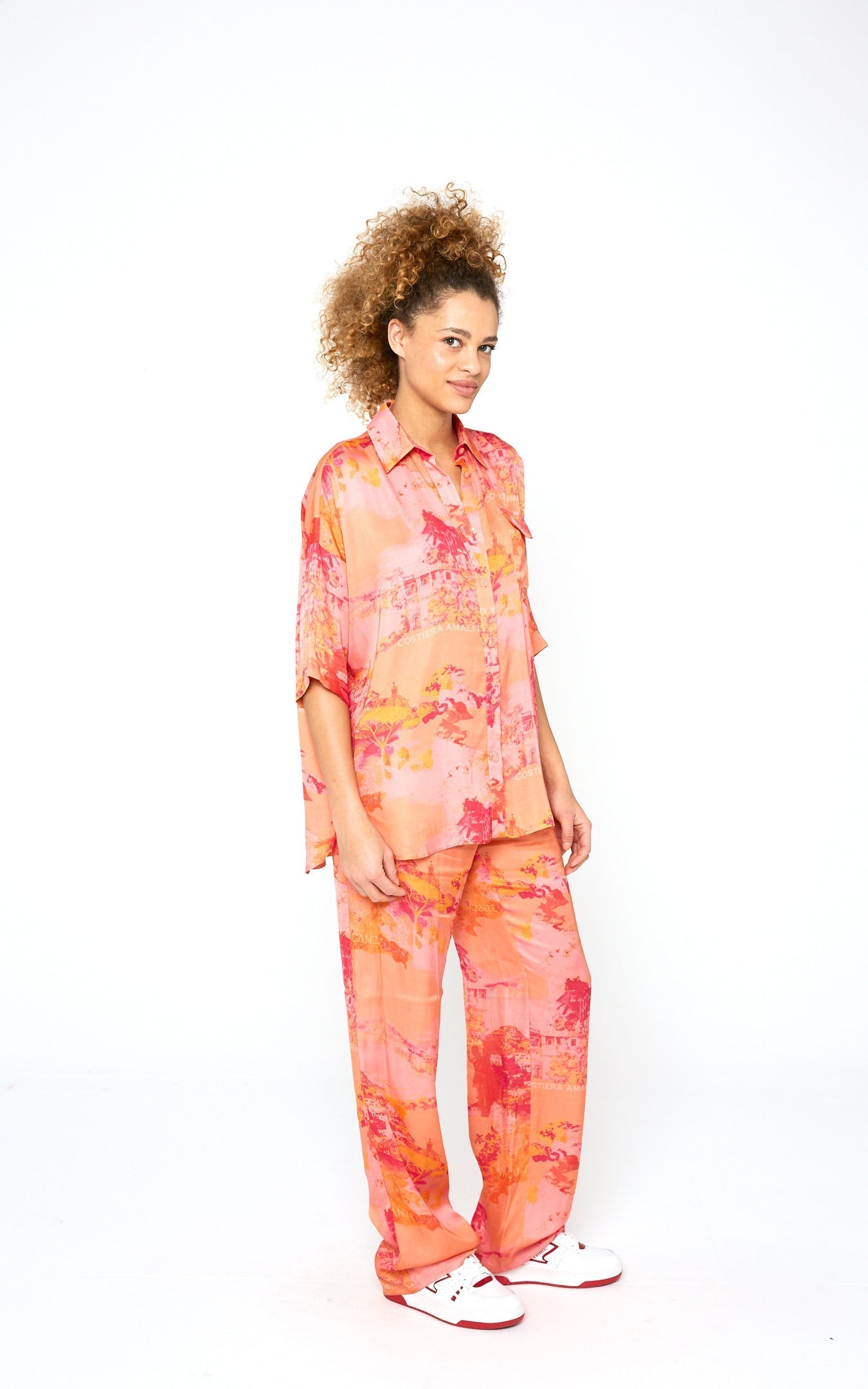 Modetrotter - Berry Carta Shirt